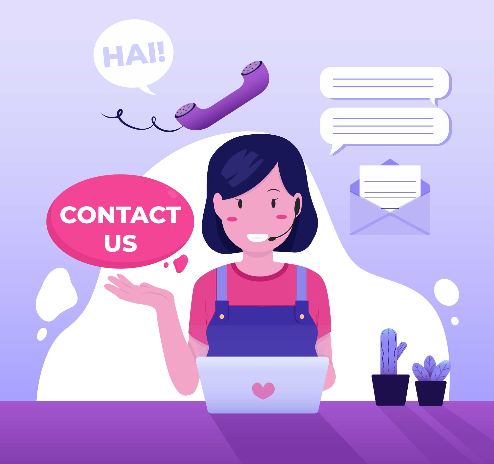 Voice-contact